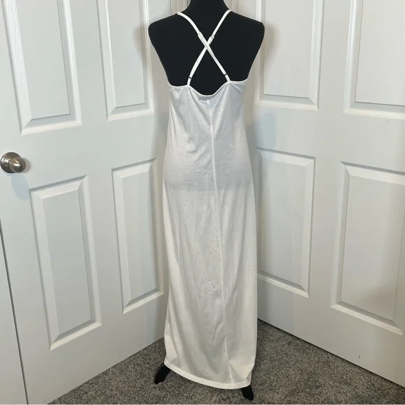 LOVESTITCH Ivory Lace One of a Kind Maxi Dress/Swimsuit Cover NWT Size L